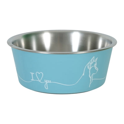 Zolux – Gamelle pour chien – Love Bleu - Caractéristiques