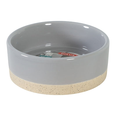 Zolux Olaria Voerbak Keramiek Grijs 17 Cm 1 Ltr