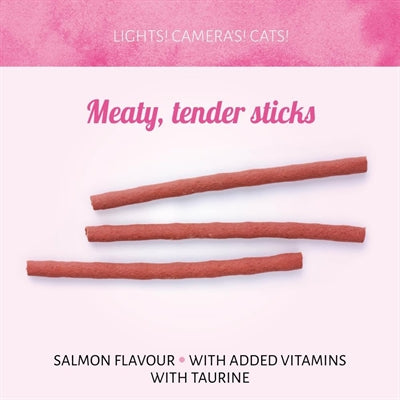 Antos – Friandises pour chat – Bâtonnet moelleux au saumon et à la truite – 30 g - Caractéristiques