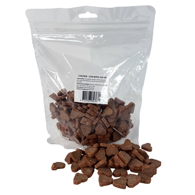 I Am – Friandises pour chien – Bouchées Poulet & Cabillaud – 350 g