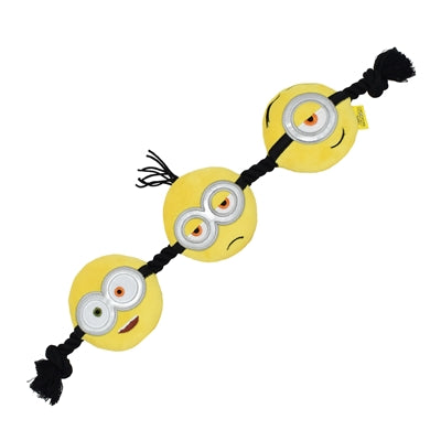 Multipet – Jouet pour chien – Minions Bob, Kevin & Stuart sur corde – 41–46 cm - Caractéristiques