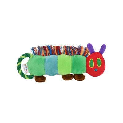 Eric Carle – Jouet pour chien – Peluche La Chenille qui fait des trous avec corde de traction – 23 cm - Caractéristiques