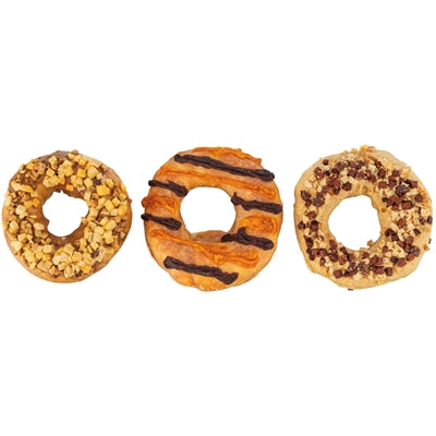 Trixie – Friandises pour chien – Assortiment de Donuts Canard, Poulet & Morue – 3 pièces - Caractéristiques