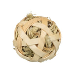 Trixie – Jouet pour rongeur – Balle en Bambou garnie de foin – 5 cm