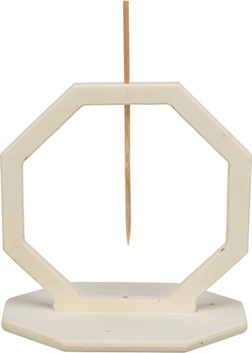 Trixie – Jouet distributeur pour rongeur – Anneau de nourrissage en Bois Naturel – 17x17x12 cm - Caractéristiques