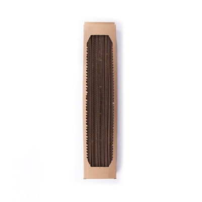 Martin Sellier – Griffoir pour chat – Planche à griffer en carton 100% recyclé avec herbe à chat – 46x12,5x4 cm - Caractéristiques