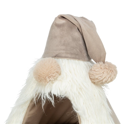 Trixie Xmas Tent Kabouter Velvet Look Beige 45X45X47 Cm
