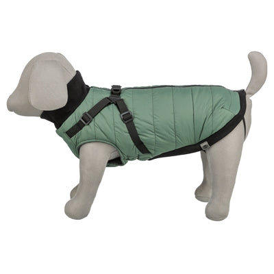 Trixie – Manteau pour chien avec harnais intégré – Pontis - Vert Sauge - Caractéristiques