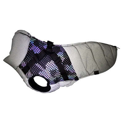 Trixie Hondenjas Pontis Met Tuig Reflect Grijs 24 Cm