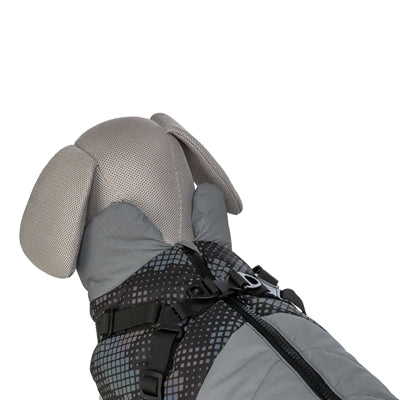 Trixie Hondenjas Pontis Met Tuig Reflect Grijs 24 Cm