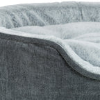 Trixie Vital Hondenmand Lino Soft Ovaal Grijs / Lichtgrijs