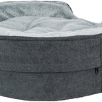 Trixie Vital Hondenmand Lino Soft Ovaal Grijs / Lichtgrijs