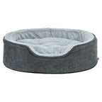 Trixie Vital Hondenmand Lino Soft Ovaal Grijs / Lichtgrijs