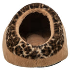 Trixie Kattenmand Iglo Leo  Soft Pluche Bruin / Panterprint