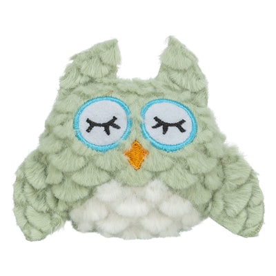 Trixie – Jouet pour chat – Hibou en peluche à l'herbe à chat – 11 cm - l'unité - Modèle et coloris aléatoire - Caractéristiques