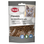 Trixie Flowers Met Kippenborst En Zalm