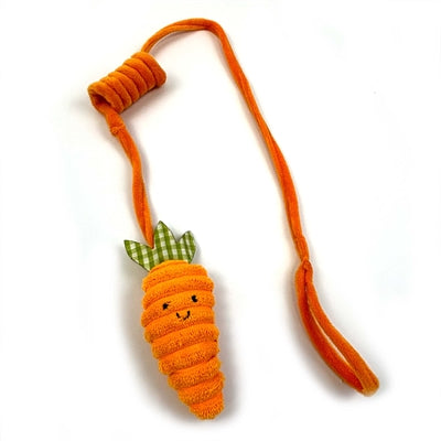 Happy Pet – Jouet pour chat – Jouet à élastique carotte – 80X6X2 cm - Caractéristiques