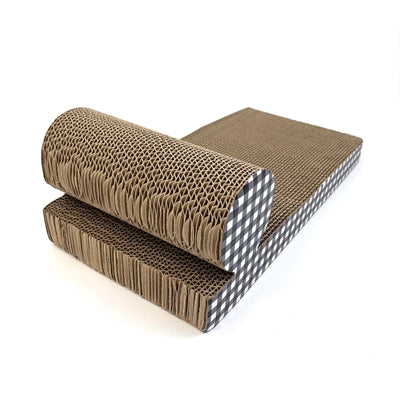 Happy Pet – Griffoir pour chat – Méridienne en carton – 46X22X14 cm - Caractéristiques