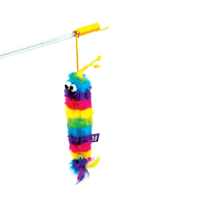 Happy Pet – Jouet pour chat – Canne à pêche arc-en-ciel – 28X5X2 cm - Caractéristiques