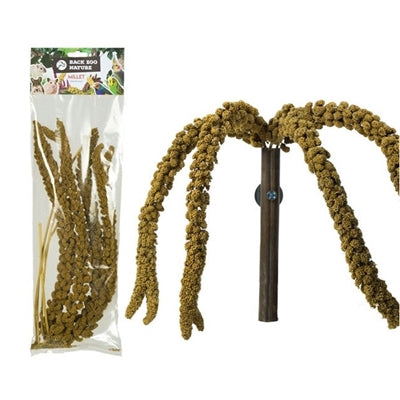 Back Zoo Nature – Graines pour oiseau et rongeur – Millet en grappes jaune de France – 150 g - Caractéristiques