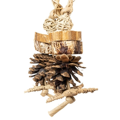 Back Zoo Nature – Jouet pour oiseau – Anneau forestier – 22x10x6 cm - Caractéristiques