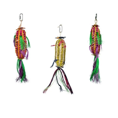 Back Zoo Nature – Jouet pour oiseau – Pinata melon suspendue – 35 x 6 x 6 cm - Coloris aléatoire - Caractéristiques