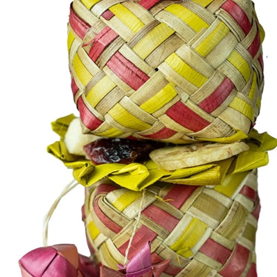 Back Zoo Nature Flower Tower Ca. 45X7X7 Cm