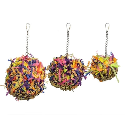Back Zoo Nature – Jouet pour oiseau – Balle à déchiqueter – 7-12 cm - Caractéristiques