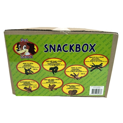 Petsnack – Friandises pour chien – Snackbox assortiment de snacks naturels – Mix de variétés - Caractéristiques
