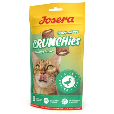 Josera – Friandises pour chat – Adult Crunchies Duck – Canard – 60 g - Caractéristiques