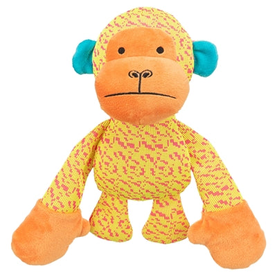 Trixie Aap Stof Geel / Oranje 27X26X10,5 Cm