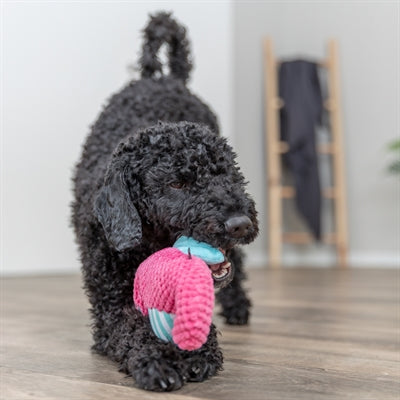 Trixie Zeepaard Stof Roze / Aqua 28X15,5X7,5 Cm