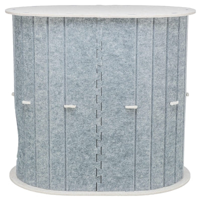 Trixie Speelbox Mara Ovaal Vilt Zand / Grijs 66X46X62 Cm