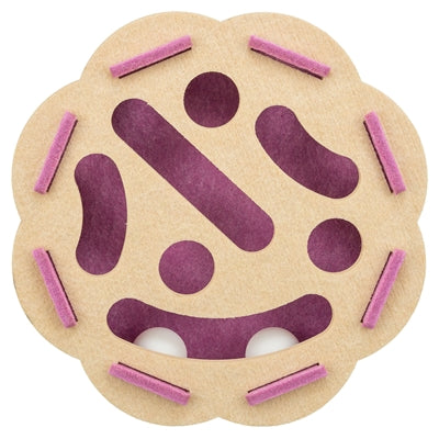Trixie Hole'n'roll Bloem Vilt Roze / Beige 30X30X7,5 Cm