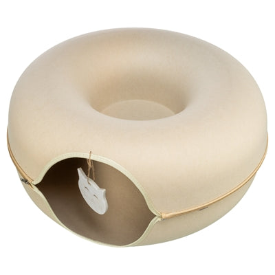 Trixie – Tunnel de jeu pour chat – Beignet de jeu Beige – 60x60 cm - Caractéristiques