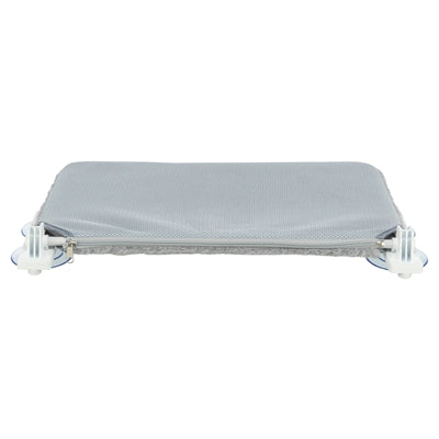 Trixie Hangmat Voor Aan Raam Opvouwbaar Pluche / Mesh Wit / Grijs 58X34 Cm
