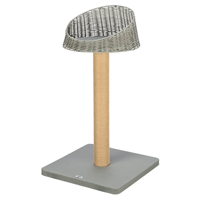 Trixie – Arbre à chat d'extérieur – Amalia Outdoor – Gris – 48 x 48 x 88 cm - Caractéristiques