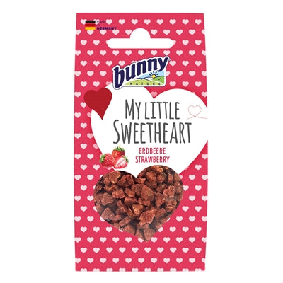 Bunny Nature – Friandises pour rongeur - My Little Sweetheart Fraise – 30 g - Caractéristiques
