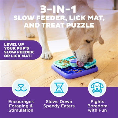 Nina Ottosson – Jouet pour chien – Lick'n'Flip Level 1 – 19X19X5 cm - Caractéristiques