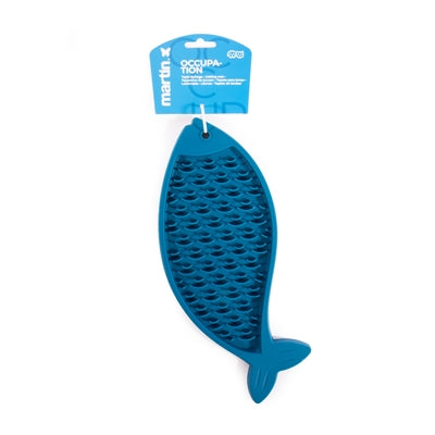 Martin Likmat Vis Siliconen Blauw 28,5X14X1 Cm