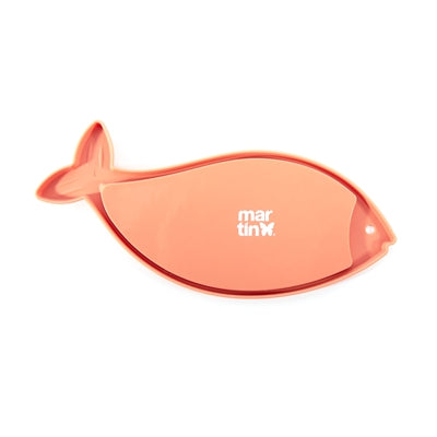 Martin Sellier – Tapis de léchage pour chien et chat – Poisson en silicone – Rose – 28,5 x 14 x 1 cm - Caractéristiques