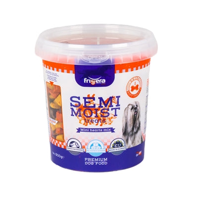 Frigera – Friandises pour chien – Mélange de Petits Cœurs – 500 g - Caractéristiques