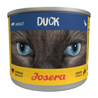 Josera – Alimentation humide pour chat Duck Cat - Canard, Poulet & Dinde Sans Céréales – Adulte – 1,02 kg - Caractéristiques