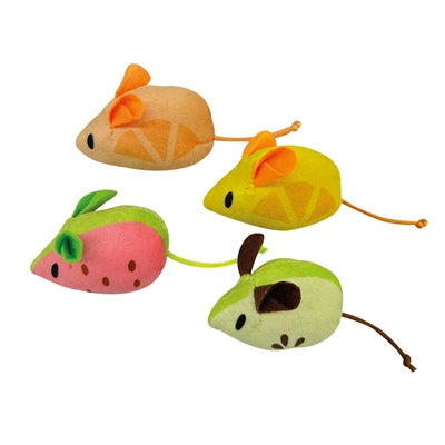 Croci – Jouet pour chat – Souris fruit d'été  – 7 cm - Coloris aléatoire - Caractéristiques