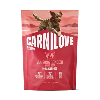 Carnilove Active Adult All Breeds Venison / Reindeer / Wild Boar 12 Kg