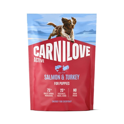 Carnilove Active Puppy Salmon / Turkey 4 Kg