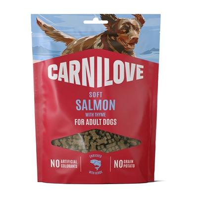 Carnilove Soft Snack Salmon / Thyme 200 Gr
