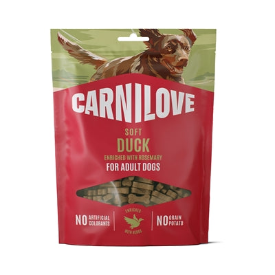 Carnilove – Friandises pour chien Duck/Rosemary – Adulte – Canard et Romarin – 200 g - Caractéristiques