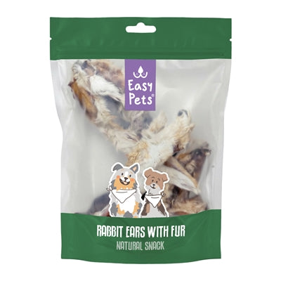 Easypets – Friandises pour chien – Oreille de lapin avec poil – 7 pièces - Caractéristiques