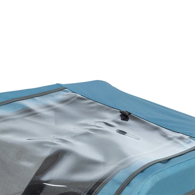 Trixie Fietskar Tot 23 Kg Blauw / Grijs S 70X88/131X88 Cm